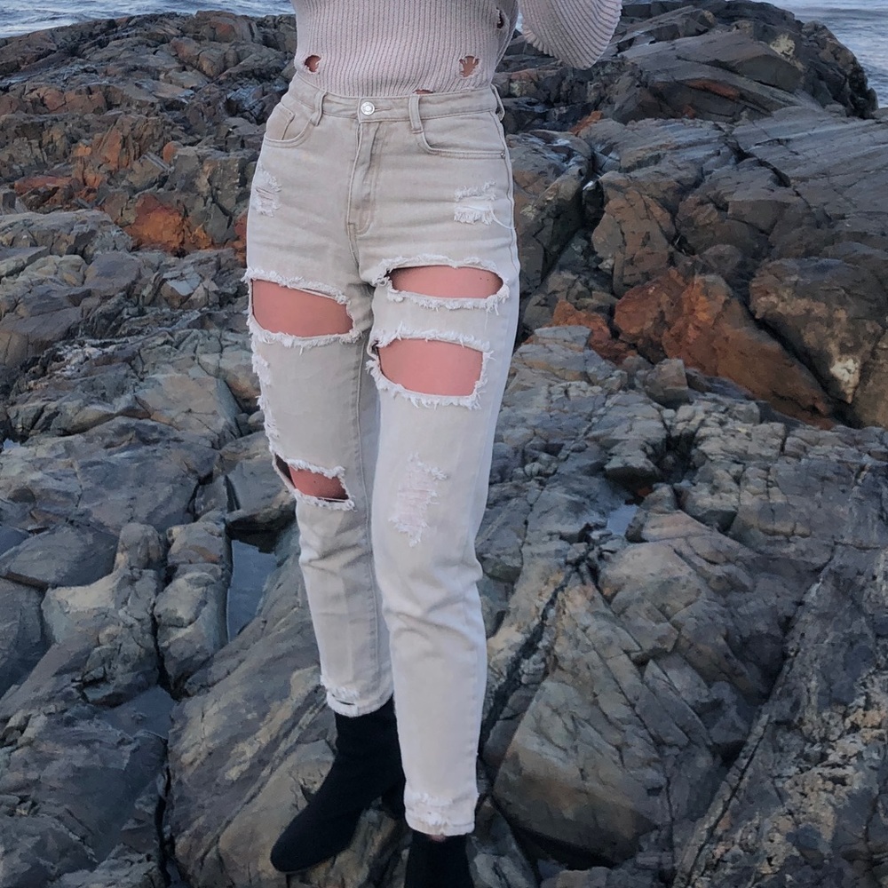 Missguided Distressed Jeans